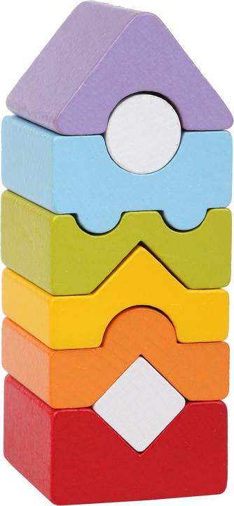 Actual product image Cubika Wood stacking tower small