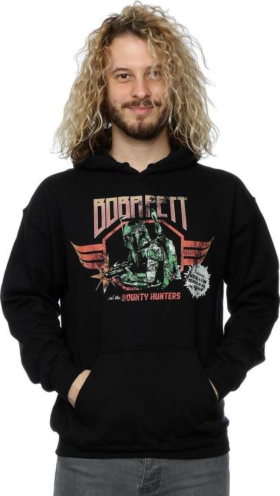 Image du produit Star Wars - Sweat à capuche BOBA FETT ROCK POSTER - Homme (L)