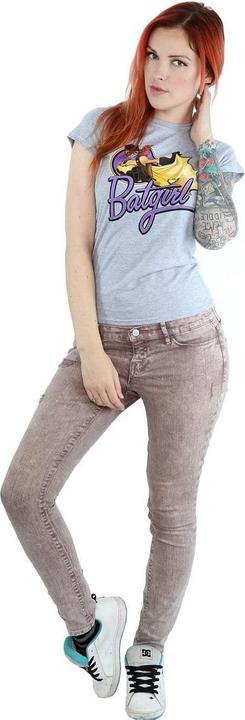 Image du produit Universal Textiles Womens/Ladies Batgirl Badge Heather T-shirt (L)