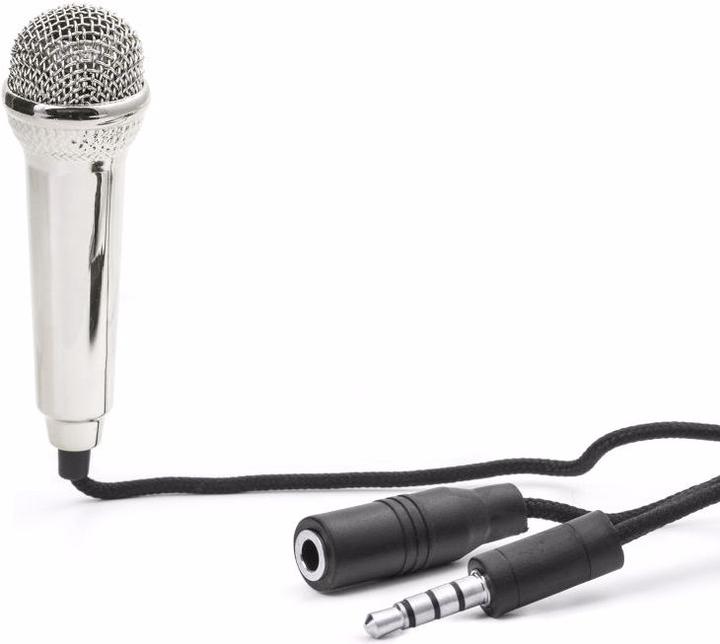 Actual product image Kikkerland Mini Karaoke Microphone