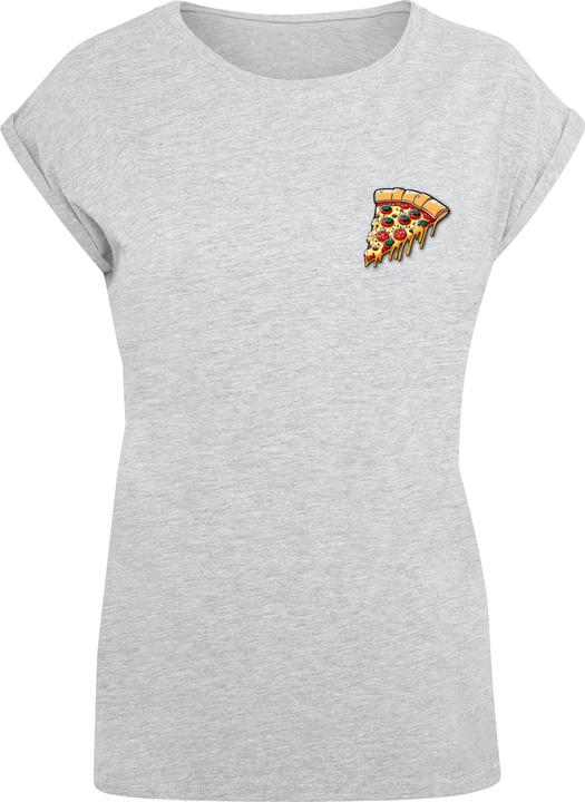 Merchcode Ladies Pizza Comic Extended Shoulder Tee - 116357 (L)