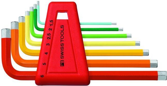 PB Swiss Tools Sechskant-Winkelstiftschlüsselsatz