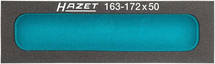 HAZET Weichschaum-Einlage ∙ mit Kleinteilefächern 163-172X50