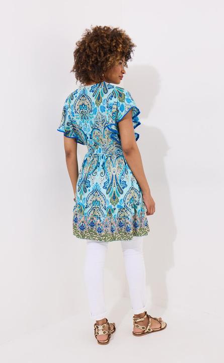 Produktbild Joe Browns Floral Mock Wrap Printed Embroidered Tunic (36)