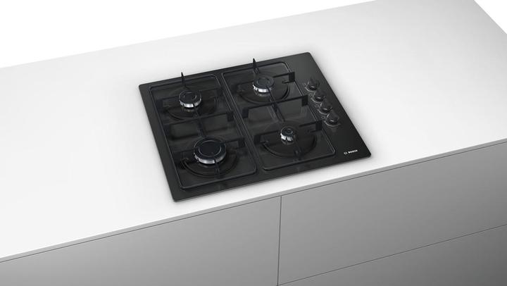 Produktbild Bosch Hausgeräte Serie 2 POP6B6B80 Kochfeld Integriert Gaskochfeld 4 Zone(n)