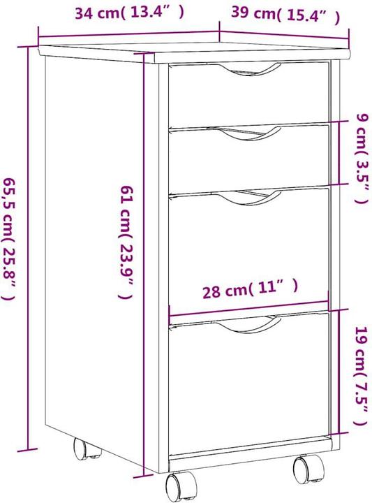 Actual product image VidaXL Shigeru