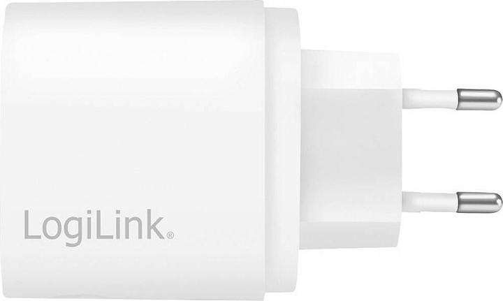 Produktbild LogiLink PA0261 USB Wall Charger 1 Port, 1x USB-CF, 20W, w/PD, white (20 W)