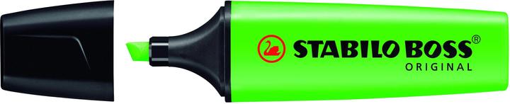 STABILO BOSS ORIGINAL Textmarker (Grün, 2 mm, 1 x)