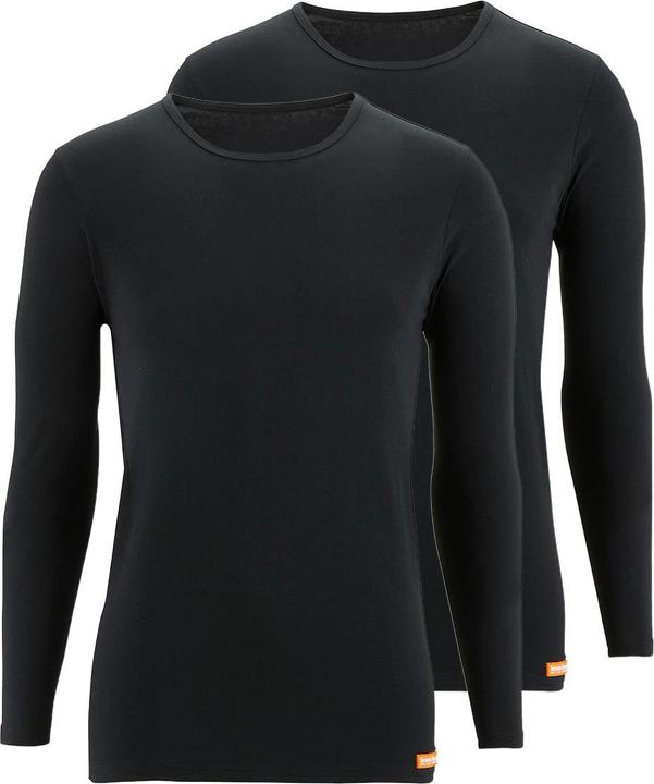 Produktbild Bruno Banani 2er Pack WARM UP Unterhemd / Shirt Langarm (XXL)