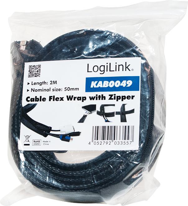 Produktbild LogiLink Kabelschutz (Kabelschlauch, 200 cm)