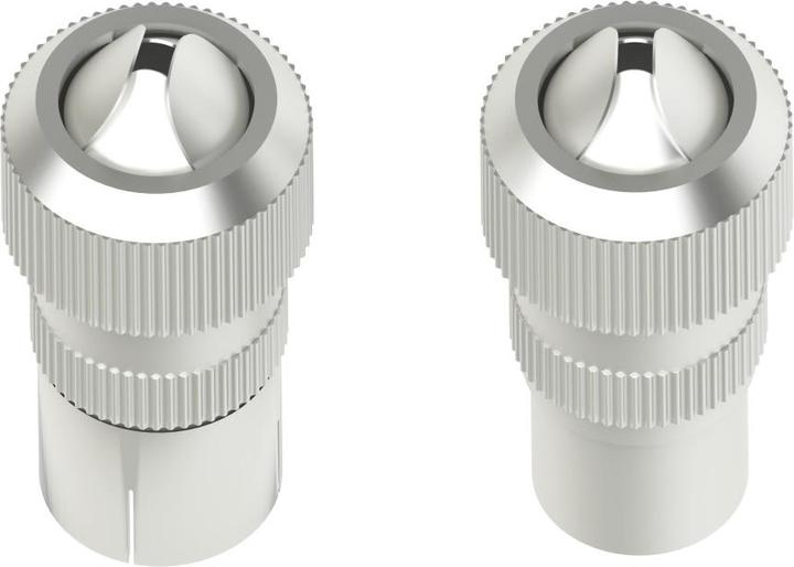 Actual product image Hama Coax set, metal, plug/coupling, screwable (Antenna cable)