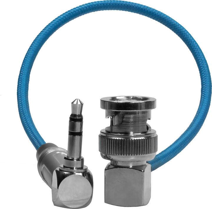 Immagine prodotto Kondor Blue Cavo BNC a 3,5 mm ad angolo retto da 10" con codice temporale (0.25 m)