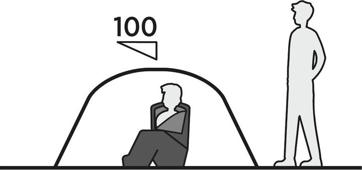 Productafbeelding Easy Camp Comet 200 (Koepeltent, 1.70 kg, 2 personen)