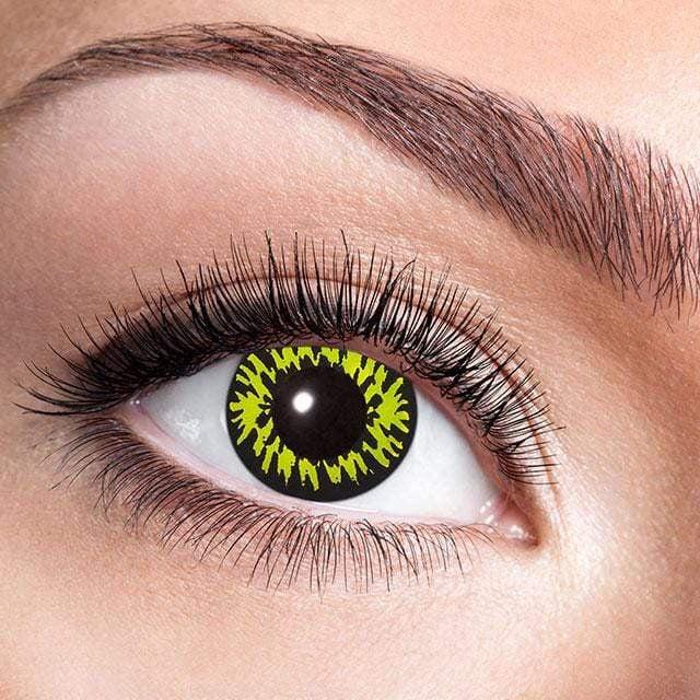 Produktbild Eyecatcher Kontaktlinsen Werewolf gelb (Gelb)