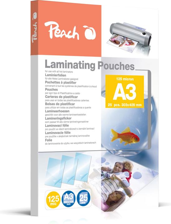 Peach Ppr525-01 (A3, 25 Piece, 125 µm)