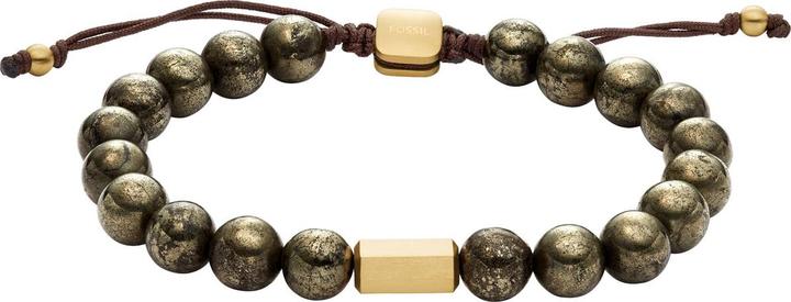 Fossil Armband JEWELRY (25 cm, Edelstahl, Farbstein)