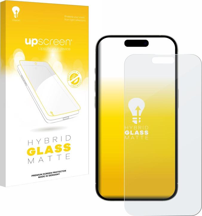 Actual product image upscreen Reflection Shield Glass Matte (1 Piece, Apple iPhone 15 Plus)