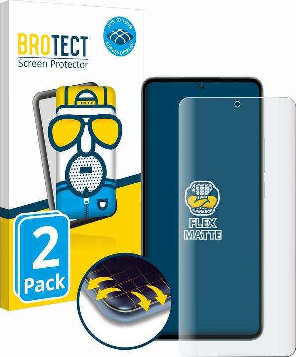 Produktbild BROTECT Full-Cover Displayschutz Matt (2 Stück, Xiaomi 13T Pro)