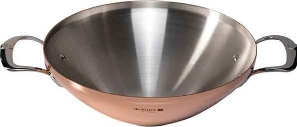 Actual product image de Buyer Prime Matera (32 cm, Wok, Stainless steel, Copper)