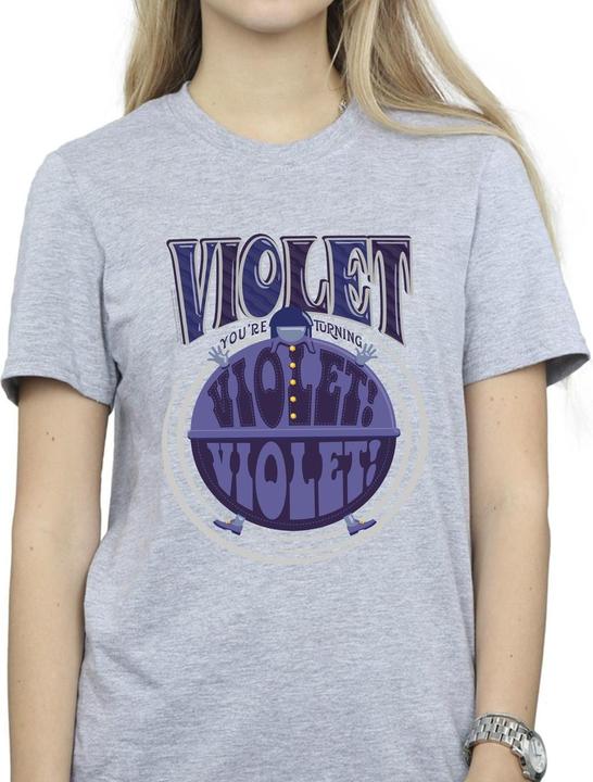 Produktbild Willy Wonka & the Chocolate Factory Violet Turning Violet TShirt (3XL)