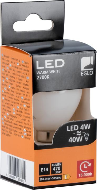 Produktbild EGLO Leuchtmittel (E14, 4 W, 470 lm, 1 x, E)