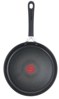 Actual product image Tefal Jamie Oliver E3033344 Pan Swivel Pan Round (25 cm, Wok, Stainless steel)