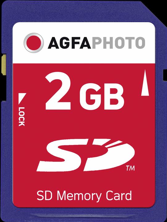 AGFAPHOTO SD Karte 133x Premium (2 GB, SD)