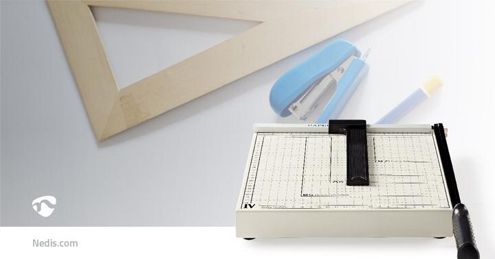 Actual product image Nedis KÖNIG - Paper cutter - Size A4 - With safety lock - Suitable for A4 and (8 Sheets, A4)
