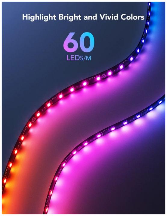 Produktbild Govee LED Stripe Gaming G1 (RGBW, 200 cm, Indoor)