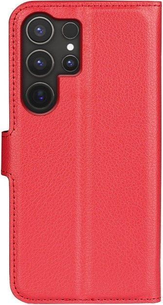 Produktbild MU Classic Litchi Leder Bookcover Series (Samsung Galaxy S25 Ultra)