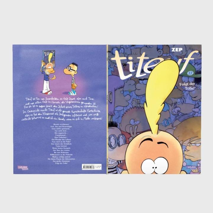 Actual product image Titeuf 17: Folgt der Tolle! (German, Zep, 2024)