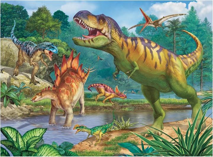 Actual product image Ravensburger World of dinosaurs (100 pieces)