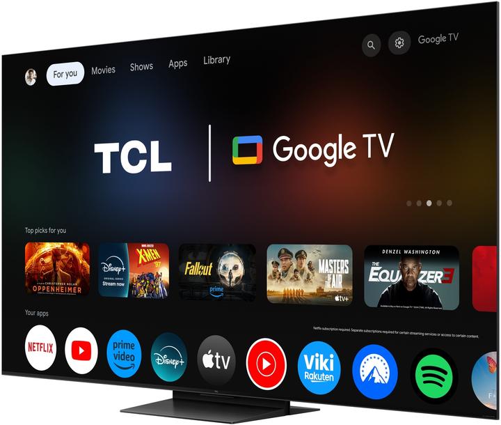 Produktbild TCL 65C7K (65", Mini-LED, 4K, 2025)
