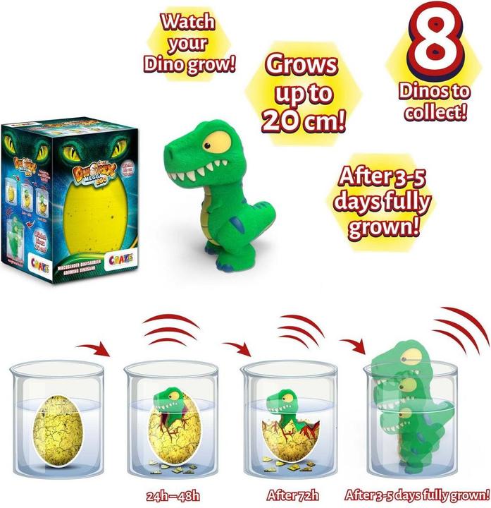 Actual product image Craze Megga Egg Dinorex