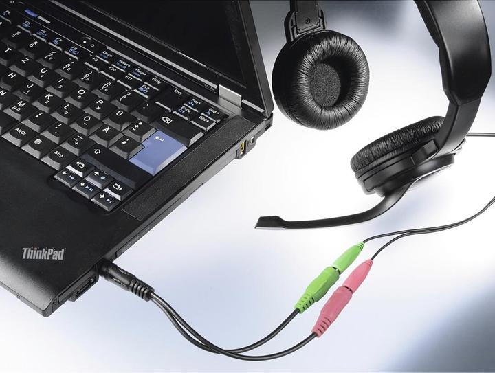 Immagine prodotto Hama Adattatore audio, spina jack 3,5 mm a 4 pin - 2x cuffie jack 3,5 mm