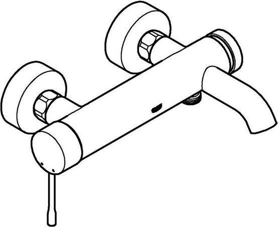 Actual product image Grohe Essence single-lever bath mixer