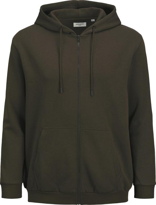 Produktbild Jack & Jones Jjebradley Sweat Zip Hood Noos Pls (6XL)