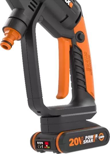 Actual product image Worx WG620E (Rechargeable battery operated)