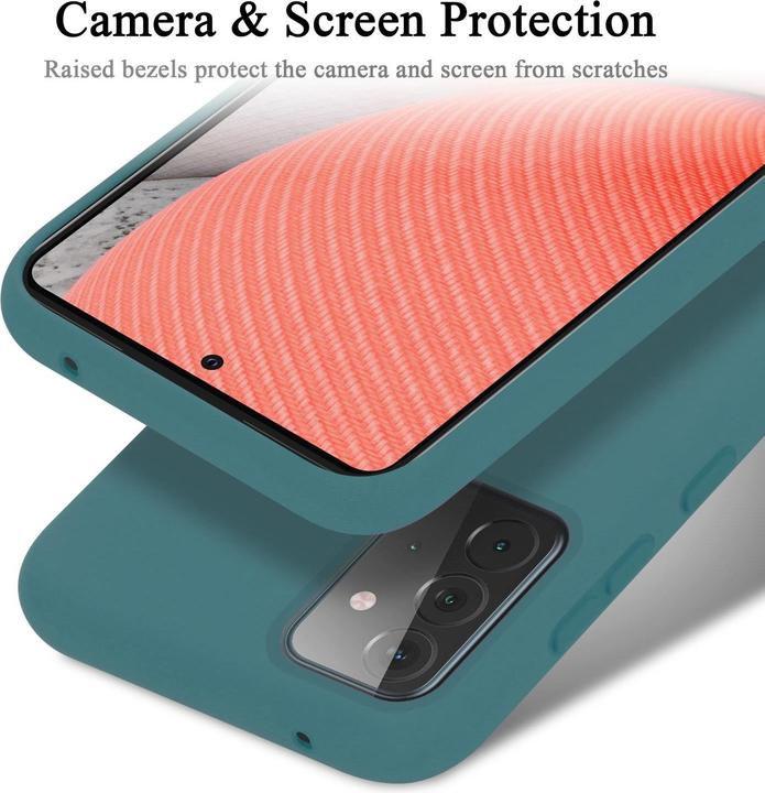 Image du produit Cadorabo TPU Liquid Silicone Case Cover (Samsung Galaxy A72, Samsung Galaxy Note 5)