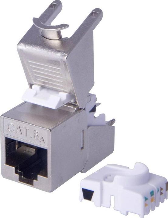 Productafbeelding Digitus CAT 6A Keystone Module, gesch. (Keystone module)