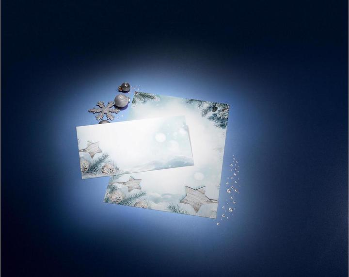 Produktbild Sigel Snow Star Weihnachten (11 x 22 cm, 25 x)