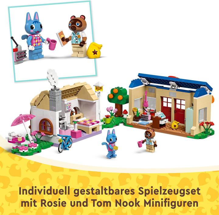 Produktbild LEGO Nooks Laden und Sophies Haus (77050, LEGO Animal Crossing)