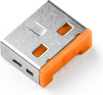 Actual product image Smart Keeper SmartKeeper Basic "USB-A Port" Blocker 6 pcs.+Key orange