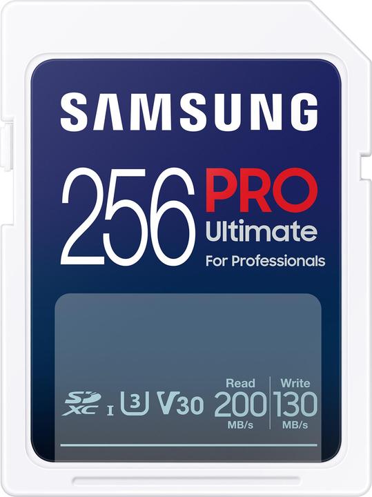 Image du produit Samsung PRO Ultimate (256 Go, SDXC, U3, UHS-I)