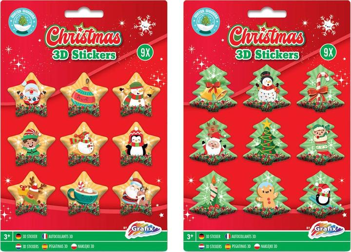 Immagine prodotto Grafix Adesivo 3D di Natale