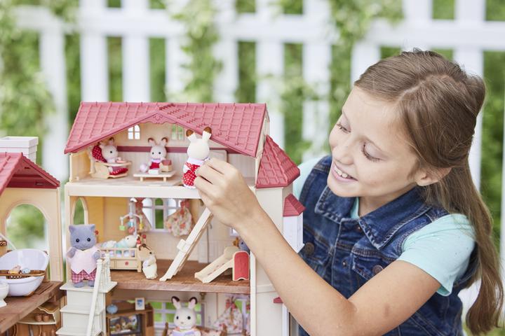 Actual product image Epoch A country house with a red roof