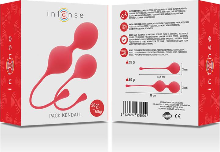 Produktbild Intense Kegel Beads Pack Kendall Red