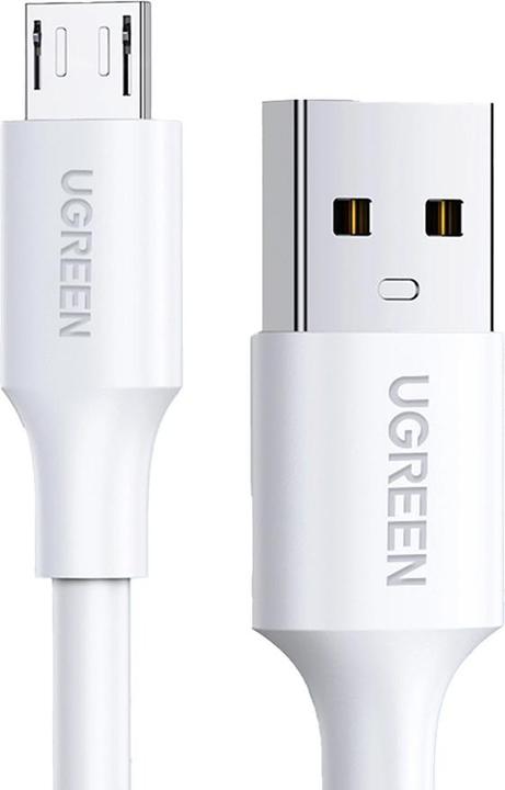 Produktbild Ugreen micro USB Cable QC 3.0 2.4A 2m (White) (2 m)