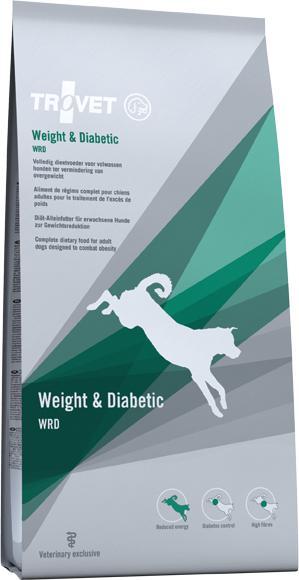 Actual product image Trovet Weight & Diabetic WRD su chicken - dry dog food - 12,5kg (Senior, 1 pcs., 12500 g)