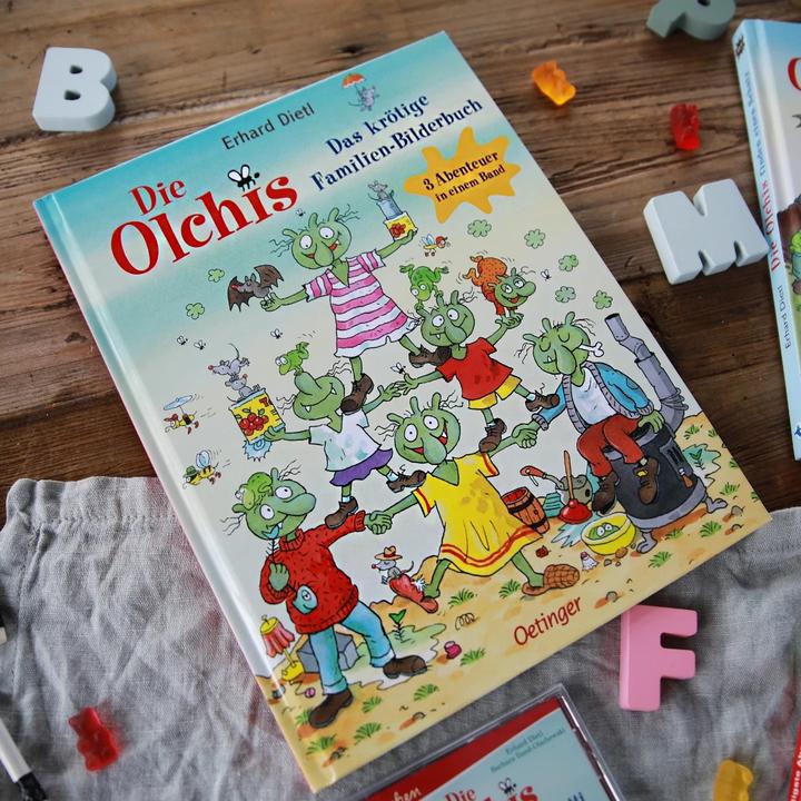 Productafbeelding Die Olchis. Das krötige Familien-Bilderbuch (Duits, Erhard Dietl, 2023)